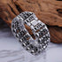 Totenkopf armband chain panzerkette edelstahl bracelet skull